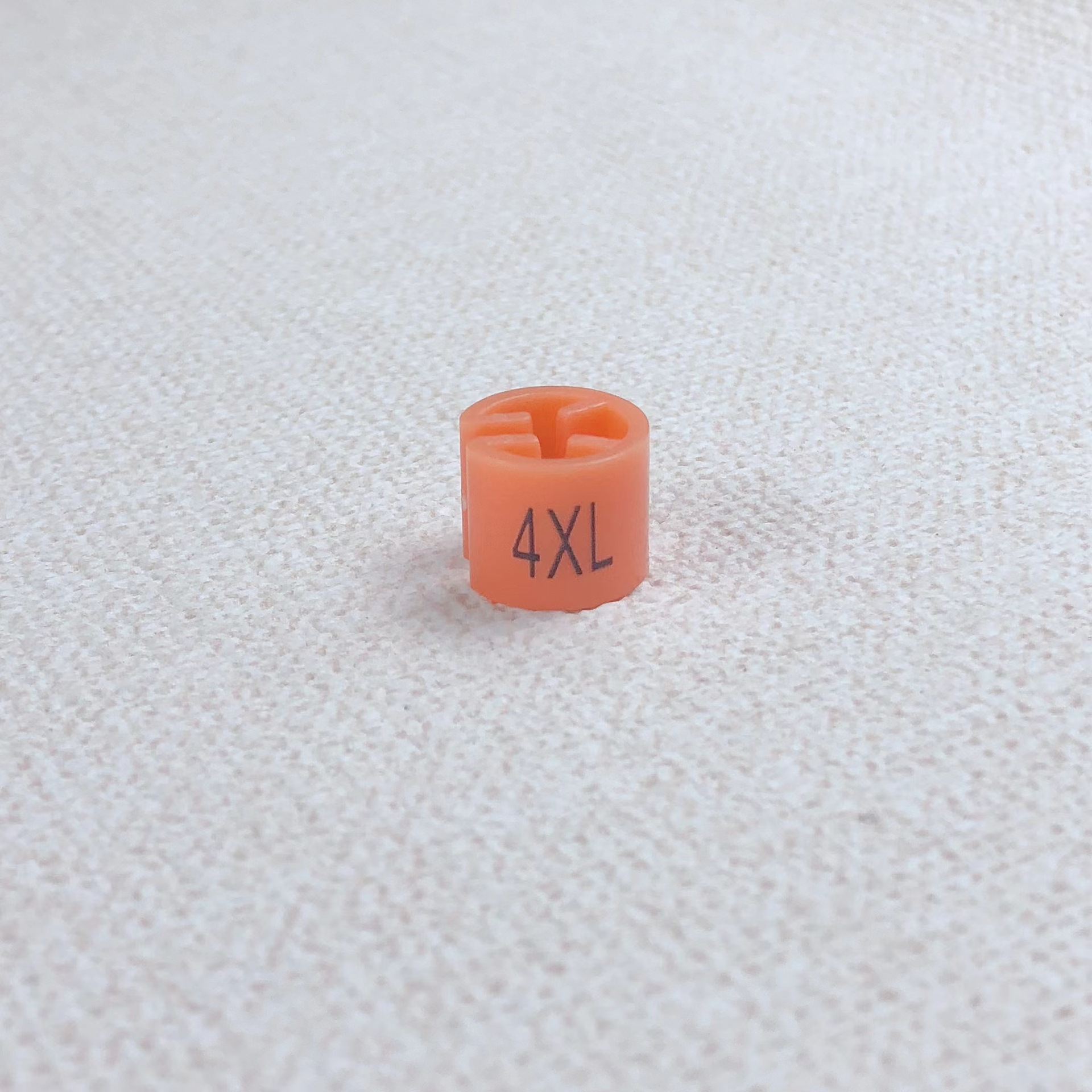 Picture of [Alphabet Size Buckle] Round Four-Tooth Size Circle Plastic Beads Adult Pants Size Grain Ready in Stock
