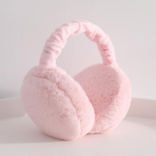 Picture of Plush earmuffs winter women's fashion winter warm Earmuffs Ear protection earmuffs foldable anti-freezing earmuffs for students 2