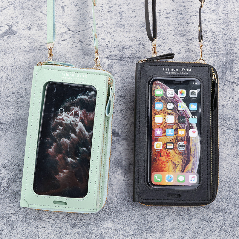 Picture of Touch Screen Mobile Phone Bag for Women 2025 New Versatile Fashionable Small Shoulder Bag Multi-Functional Zipper Mobile Phone Bag Shoulder Bag