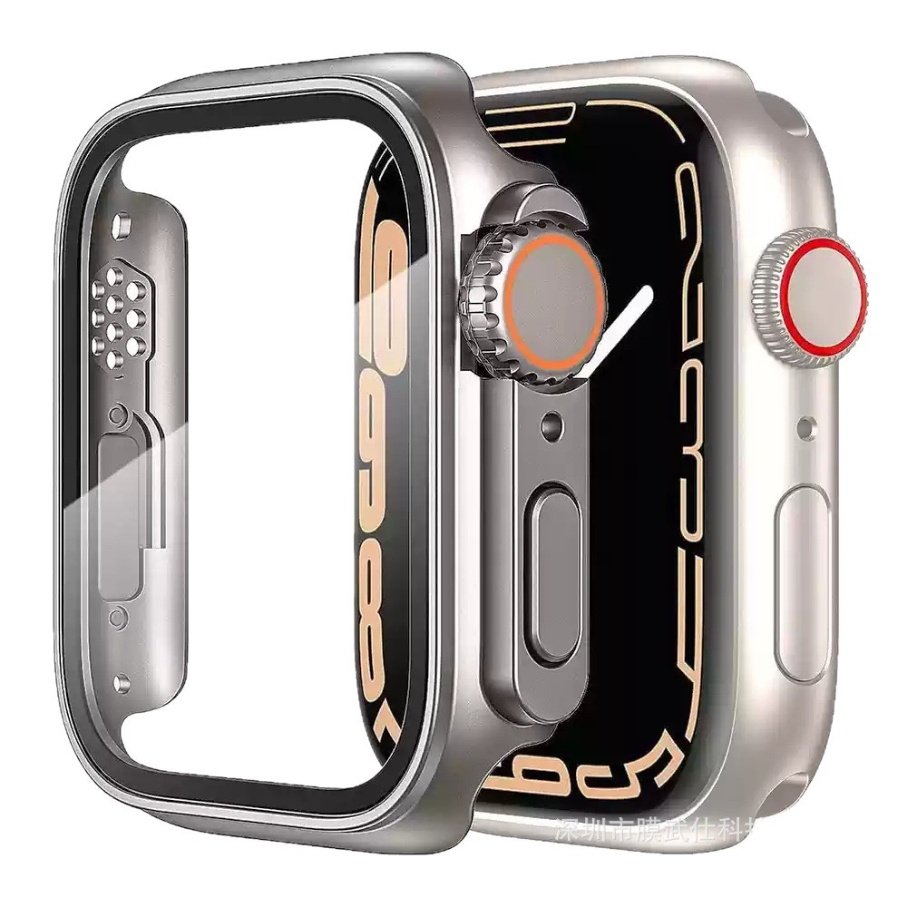 Picture of Suitable for Apple Iwatchs10 Protective Case S8 Seconds to Ultra Modified Watch Anti-Scratch Pc Shell Film Integrated Case