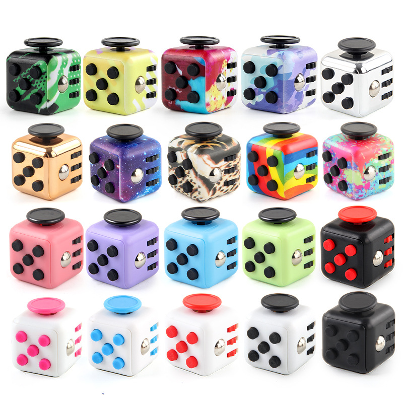 Stress Relief Cube Dice Stress Relief Dice Cube Infinite Cube Novel and Unique Stress Relief Toy Direct Source