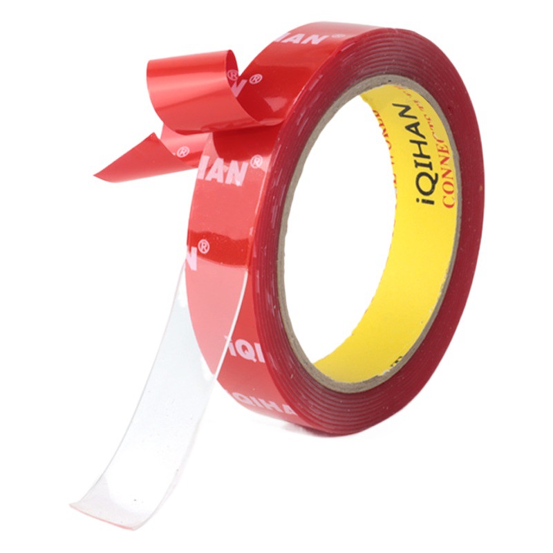 Wholesale strong double-sided adhesive 1mm thick temperature-resistant seamless transparent double-sided adhesive tape label nameplate double-sided adhesive