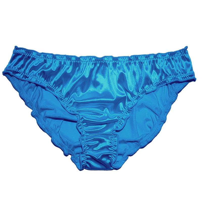 Picture of Cross-border Amazon Large Size Women's Underwear Low Waist European and American Sexy Soft Comfortable Super Stretch Color Thong Pure Cotton