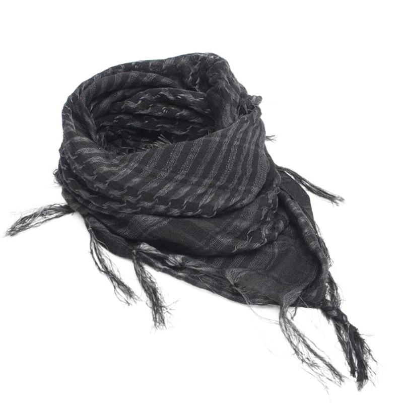 Arabian square scarf C polyester fiber headscarf tactical outdoor equipment camping scarf scarf sunshade