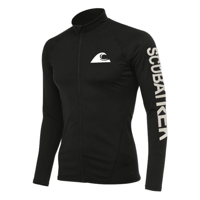 New Korean Style Zipper Wetsuit Men's Outdoor Hydroider Long-Sleeved Surfing Suit Sun Protection Swimsuit Snorkeling Wetsuit