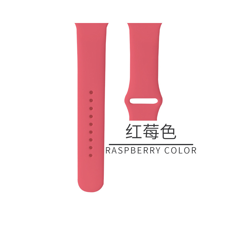 Picture of For AppleWatch Apple Silicone Strap iwatch1-9/SE Smart Watch Classic Sport Strap