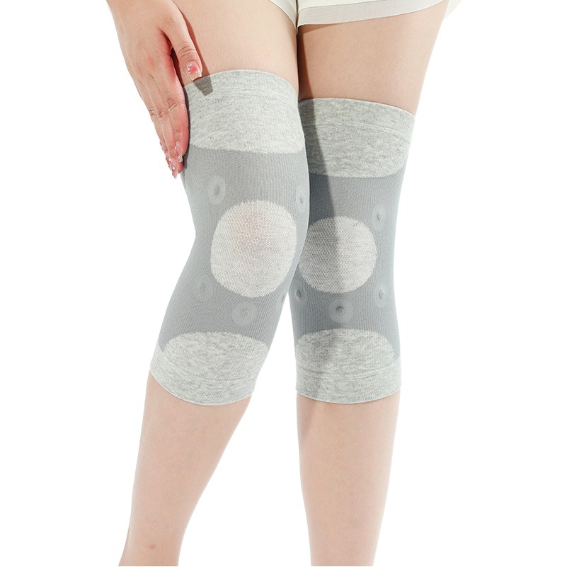 Autumn and winter warm kneecap magnet care non-slip cold-proof middle-aged and elderly magnet maintenance warm kneecap wholesale