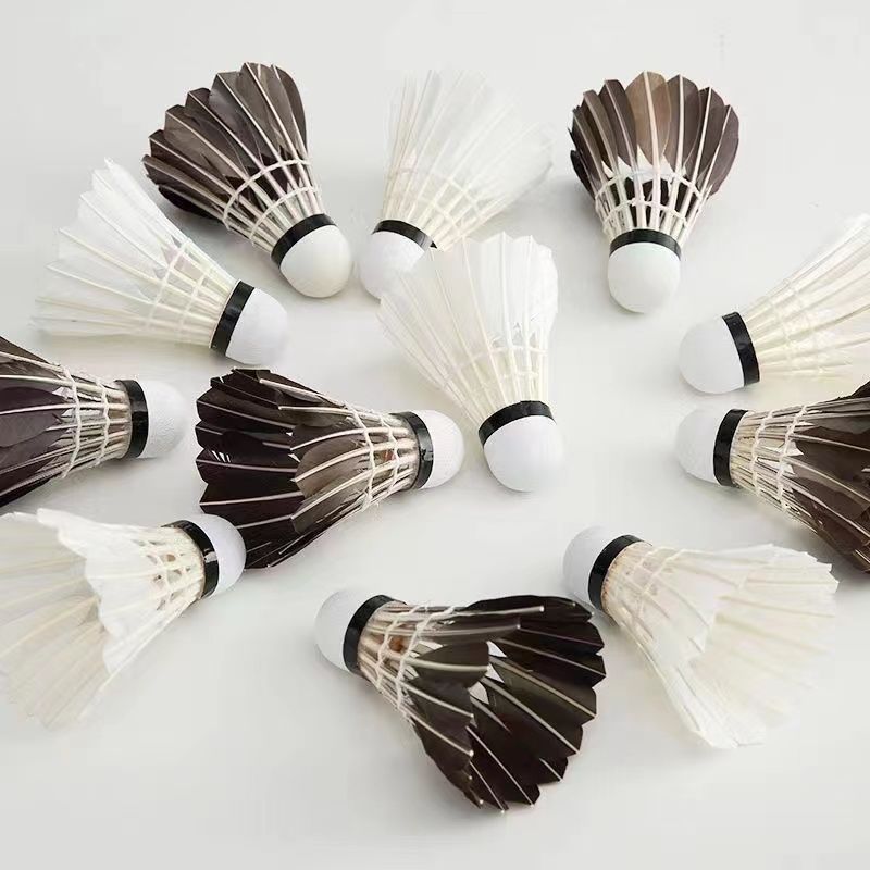 Picture of Badminton goose feather ball duck feather stable durable training competition with balls not easy to rot wholesale