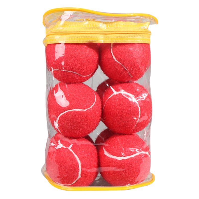 One-piece delivery sports fitness equipment youth adult 12 rubber training tennis bag tennis practice ball