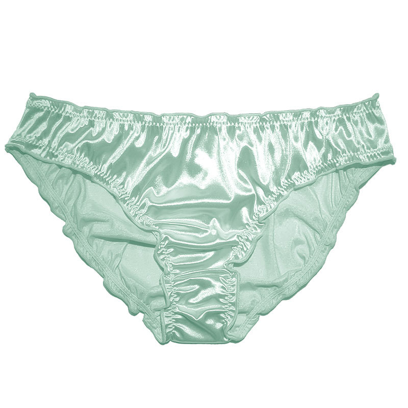 Picture of Cross-border Amazon Large Size Women's Underwear Low Waist European and American Sexy Soft Comfortable Super Stretch Color Thong Pure Cotton