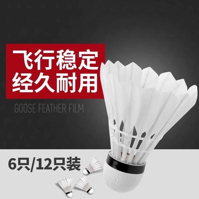 Boca 12 Badminton Buckets Are Unlabeled, Durable, Stable, Flight-Resistant, Durable and Entertainment Special Balls for Beginners to Train