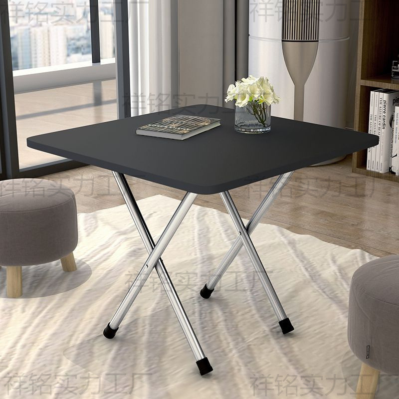 Folding table, dining table, stall, dining table, portable dormitory, small table, simple house, standing aside, small apartment