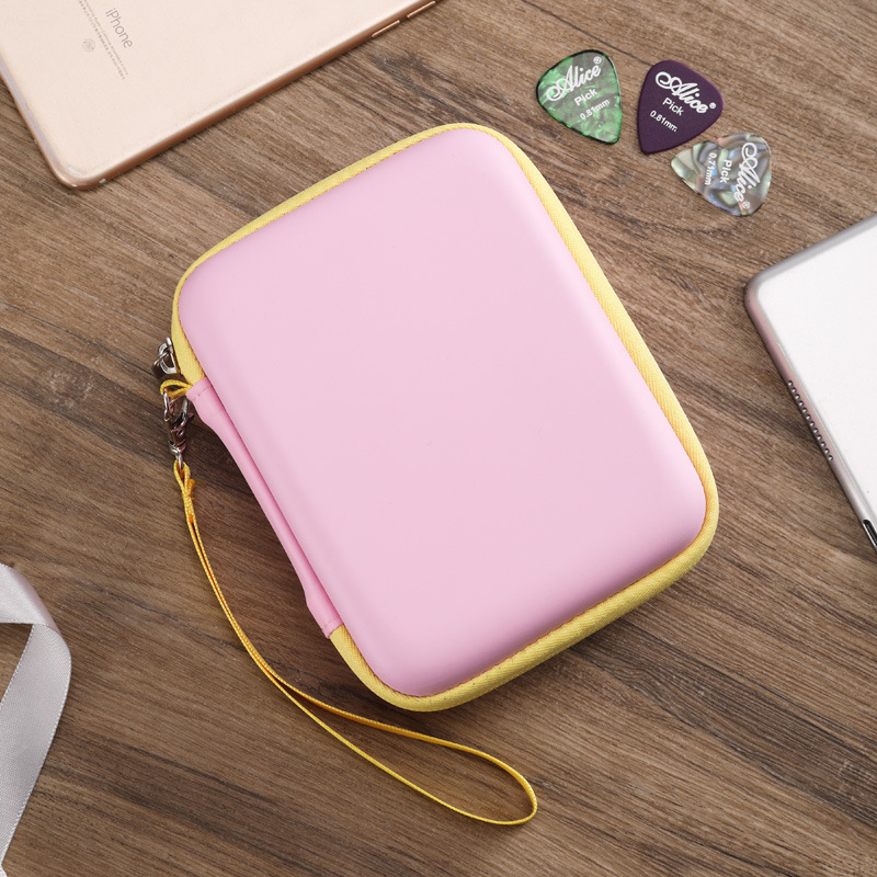 Picture of Guitar Pick Bag Pick Box Pick Bag Portable Thickeneded Electric Guitar Pick Protective Shell Box Music