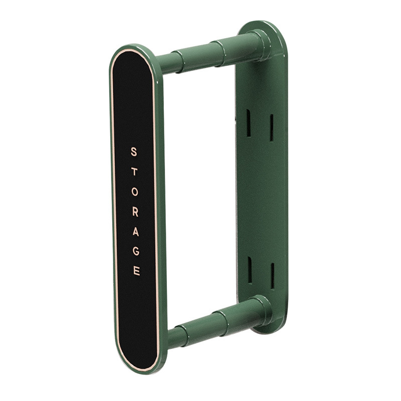 Picture of Hanger Storage Artifact Retractable Punch-free Space-saving Balcony Finishing Storage Rack Wall-mounted Hanger Storage Rack