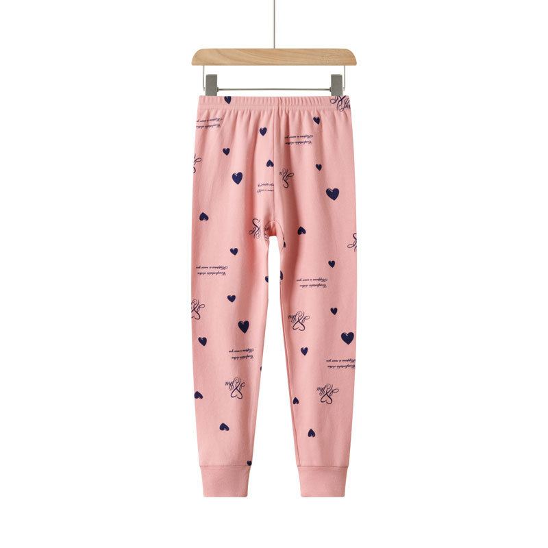 Picture of Children's Cotton Wool Pants for Autumn and Winter Children's Cotton Soft Breathable Autumn Pants Baby's Printed Warm Home Pajama Pants