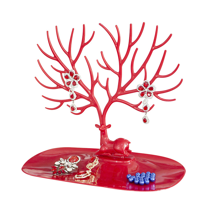 Picture of Fawn Goo Card Hanger Earring Rack Bracelet Jewelry Storage and Finishing Hanger Antler Tree Earrings Jewelry Display Rack