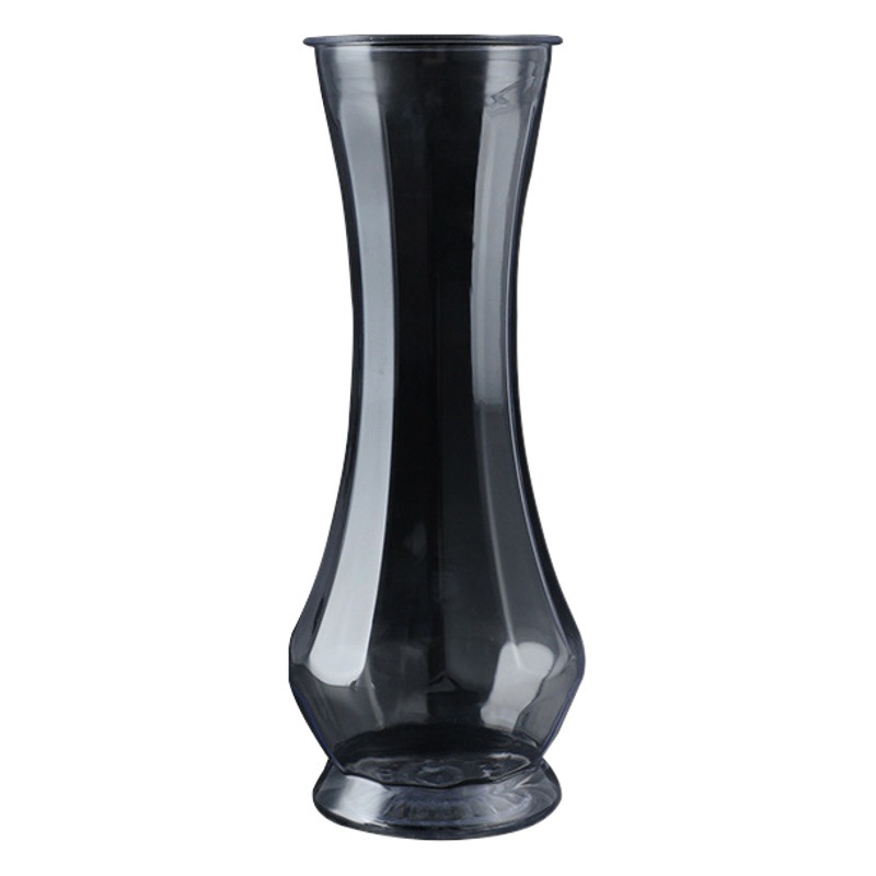 Supply transparent plastic vase desktop display decoration desktop decoration green radish aquatic plant plastic bottle wholesale