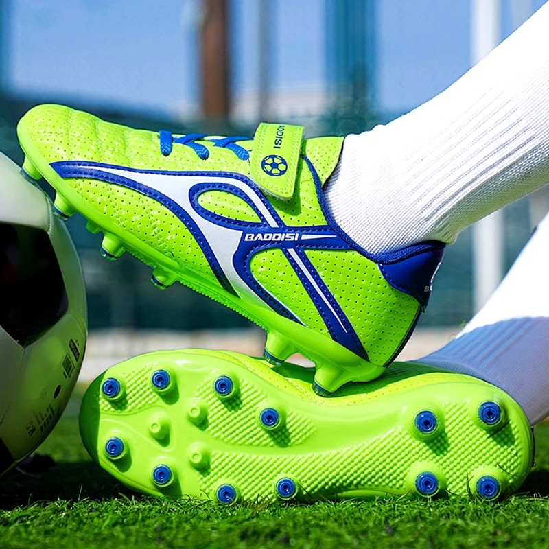 Children's Football Shoes Boys 2025 Kidsren's Primary and Secondary School Boys Game Training Spiked Sneakers Long Spikes