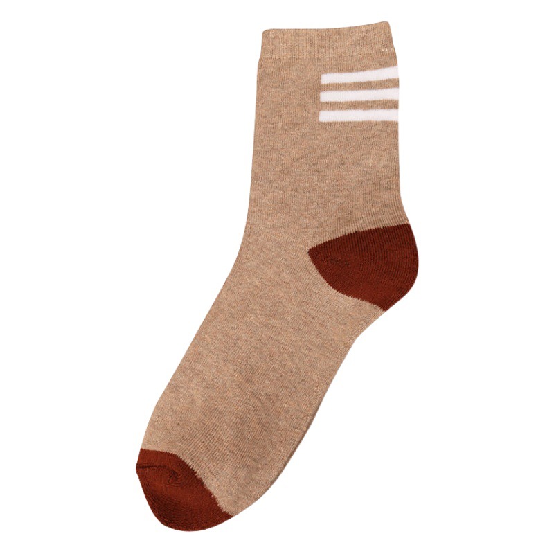 Men's Autumn and Winter Woolen Socks Men's Socks Thick Cold-proof Warm Socks Men's Fleece-lined Winter Men's Winter Socks