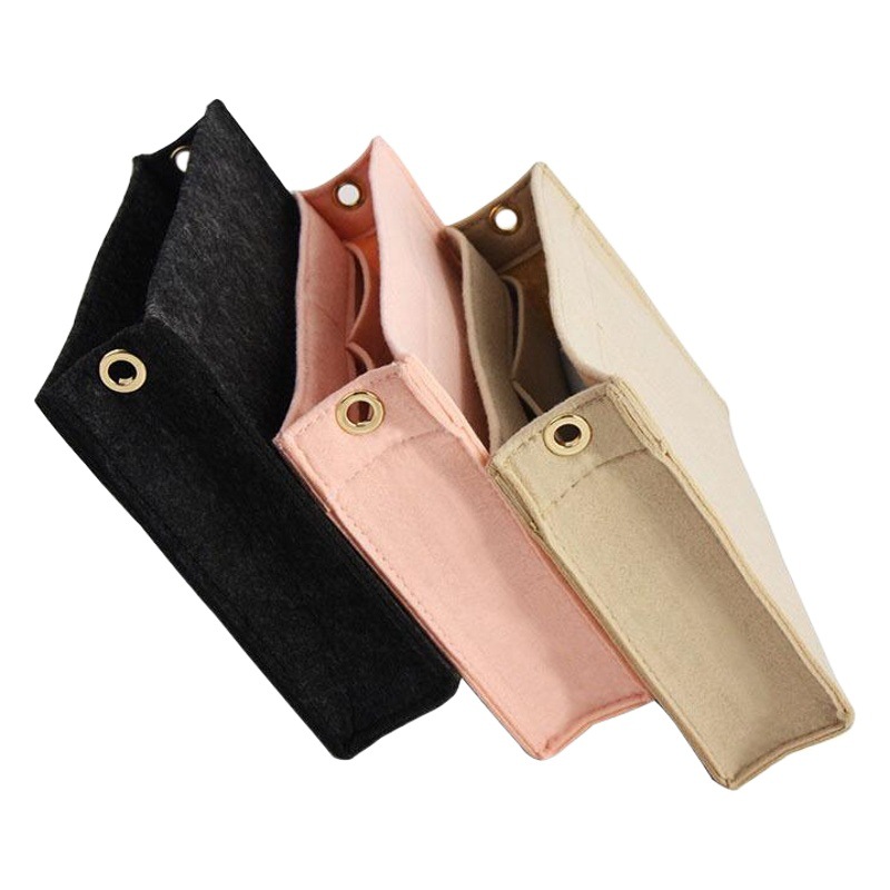 Felt Inner Bag Hyun-a Hyun-a Small Fragrance Style Bag Lining Bag Felt Cosmetic Bag Mommy Travel Cosmetic Storage Bag