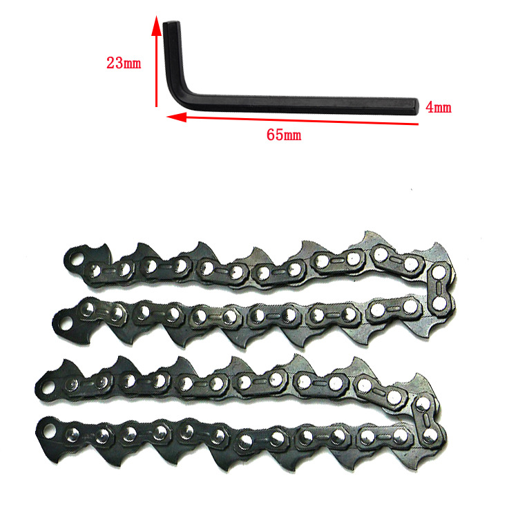Wd Lawn Mower Chain Garden Tool Grass Cutting Head Chain Lawn Mower Trimmer Garden Tool Accessories Chain