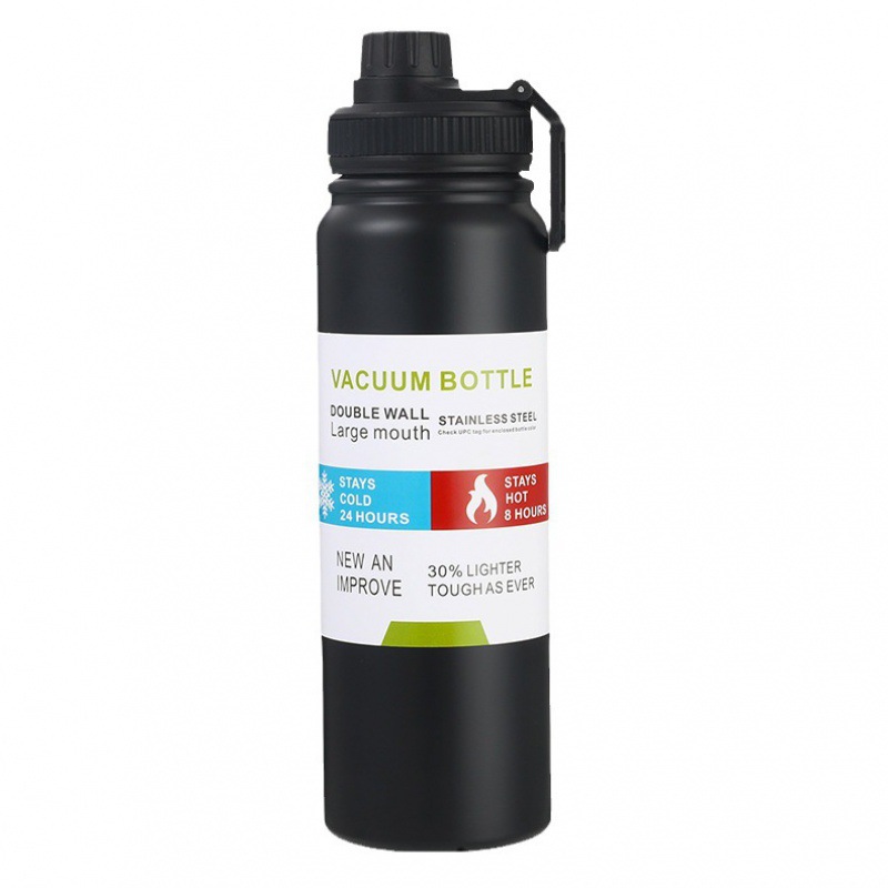 Picture of Cross-border explosions 304 outdoor handle kettle double stainless steel thermos cup gradient space kettle car kettle