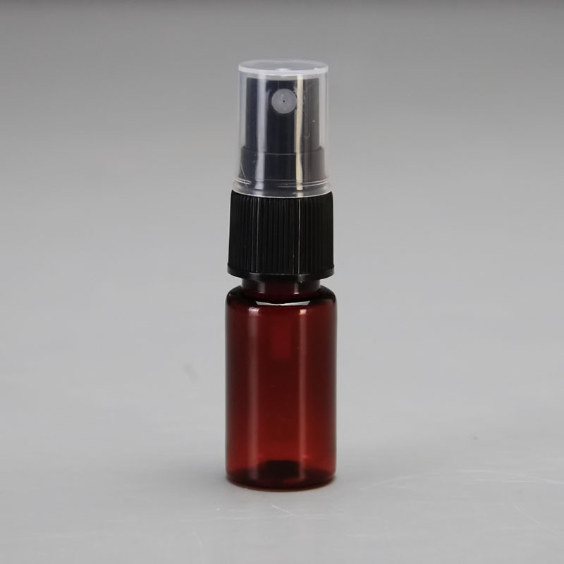 Picture of Manufacturer's Spot 15ml Spray Bottle Plastic Pet Transparent Alcohol Cosmetic Spray Bottle 15ml Small Spray Bottle