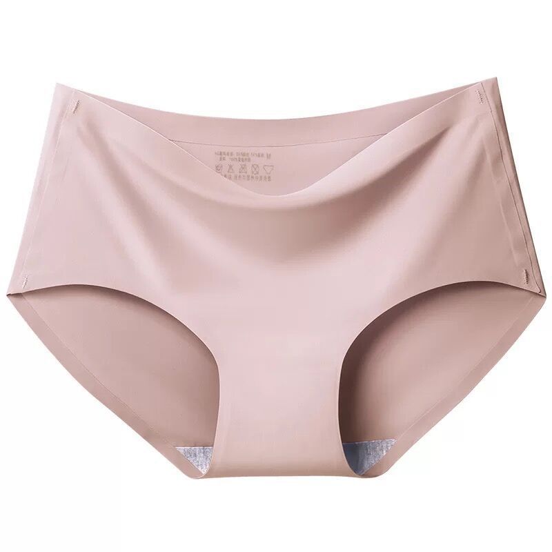 Picture of Light board 810 Ice Silk seamless underwear one-piece cotton bottom breathable mid-waist sexy women's briefs manufacturer