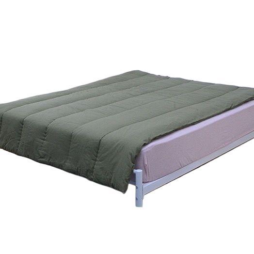 Picture of Big Sale Cotton Quilt Warm Thickeneded Quilt Military Green Military Training Quilt Student Dormitory Labor Protection Dormitory Single