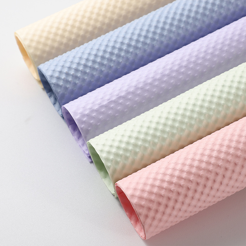 Waterproof Thickened Fenghua Three-dimensional Pattern Wrap Paper Floral Packaging Floral Shop Packaging Materials Wholesale