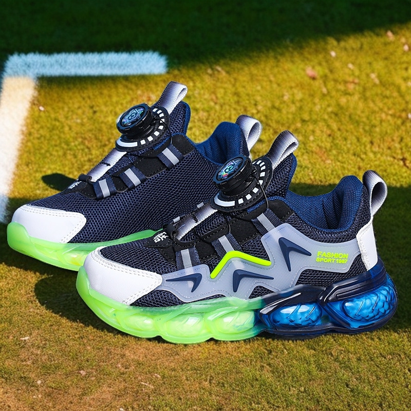 Cross-border children's shoes spring and autumn new breathable sneaker children's net shoes men's 6-12 years old girls all-match running shoes tide