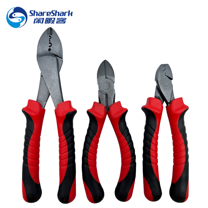 Multifunctional Luya pliers aluminum pipe crimping pliers pipe crimping pliers wire crimping pliers fishing gear tools