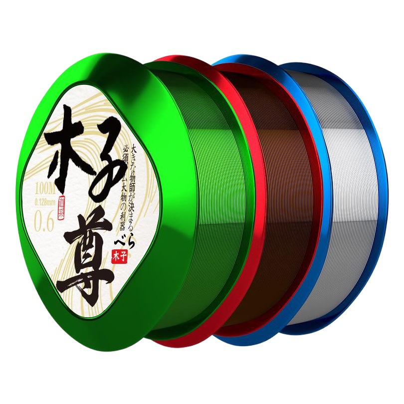 Muzun fishing line main line table fishing line nylon line softness super wear-resistant cutting water fast super fishing line