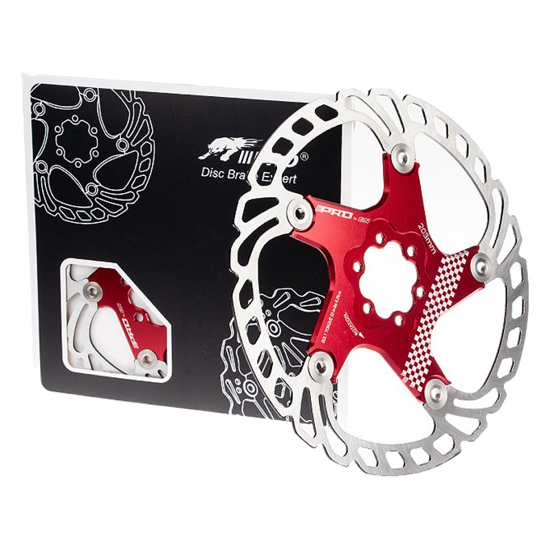 IIIPRO mountain bike floating disc six-nail disc disc brake disc 140 160 203MM