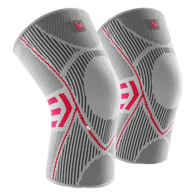 Outdoor Sports Knee Pads Summer Thin High Elastic Knitted Women's Mountaineering Non-Slip Meniscus Anti-Injury Special Protective Gear Wholesale