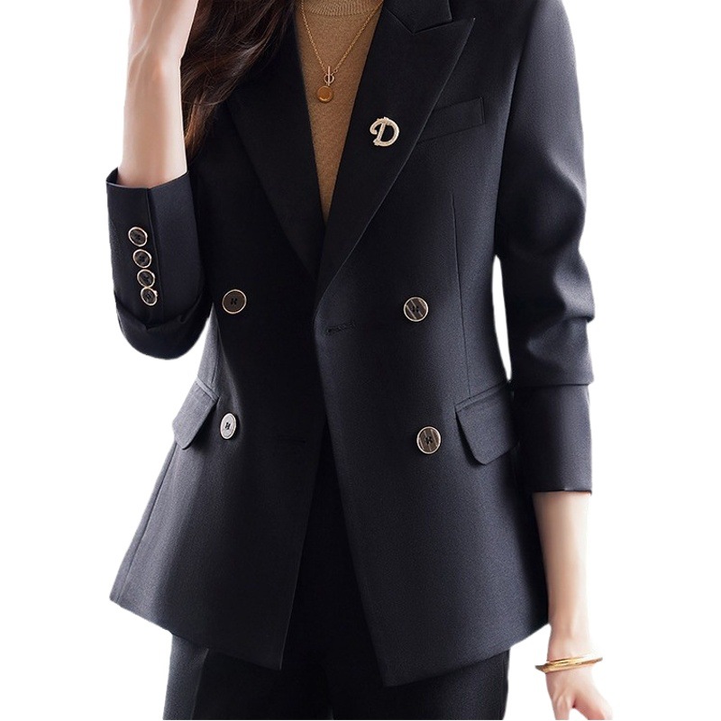 Suit suit Women's Cross-border Spring and Autumn New Fashion Casual Elegant Goddess Fan President High-end Professional Suit Jacket