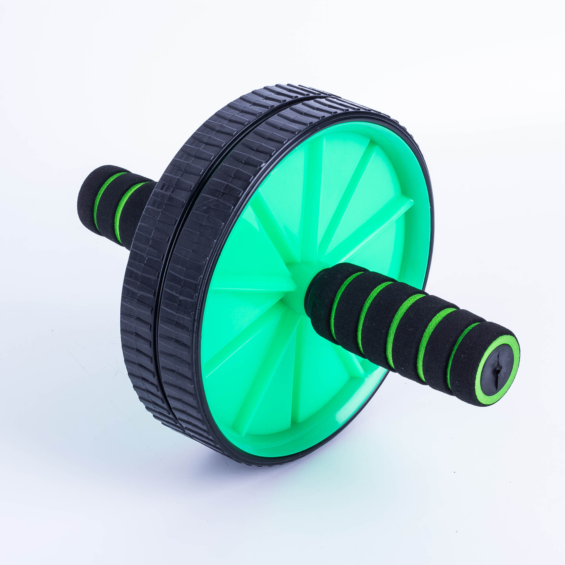 Picture of Wholesale Indoor Double Roulette Wheel Fitness Equipment Outdoor Household Two-wheel Abdominal Artifact Professional Abdominal Muscle Disc Abdominal Wheel