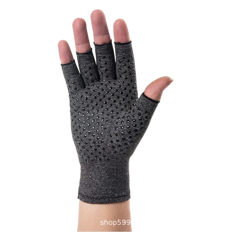 Cross-Border Popular Autumn and Winter Care Half-Finger Gloves for Men, Sports Fitness Training, Anti-Slip Cycling Gloves Wholesale