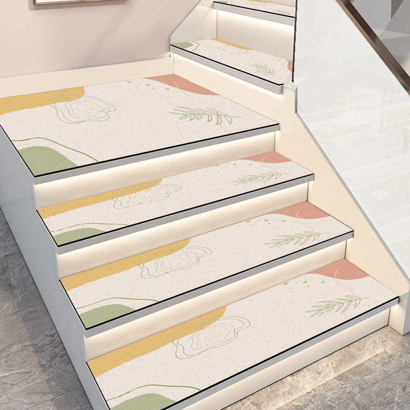 Picture of Simple style household non-slip stair mat stain-resistant easy-to-clean diatom mud floor mat non-slip cutting and soundproof floor mat