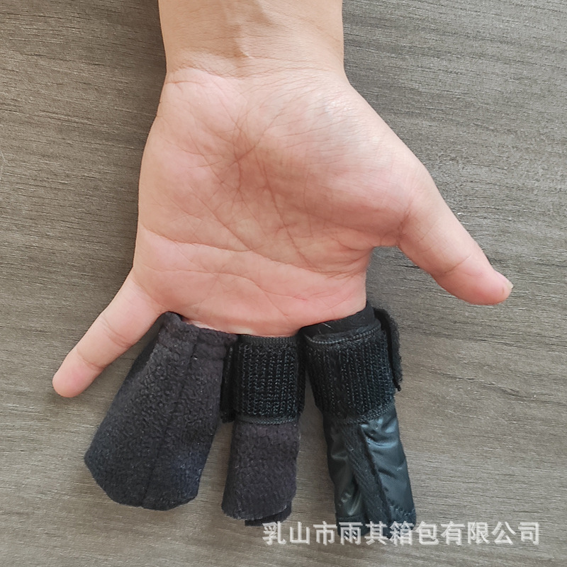 Yuqilin warm finger cover broken finger warm cover finger head injury anti-freezing fleece-lined thick broken finger cold-proof cotton cover