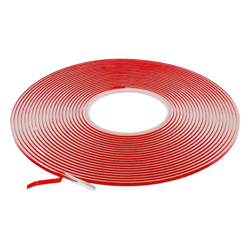 Wholesale acrylic card slot glue transparent non-marking double-sided tape strong slot box Billboard Hard double-sided tape
