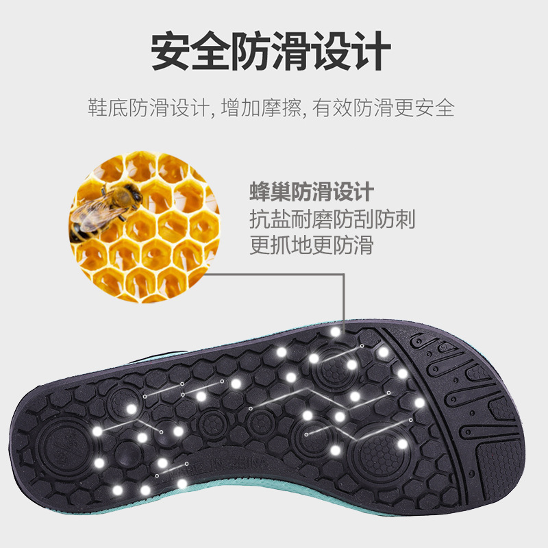 Picture of Beach shoes and socks men's and women's snorkeling shoes diving equipment beach socks non-slip quick-drying wading swimming shoes yoga shoes manufacturers