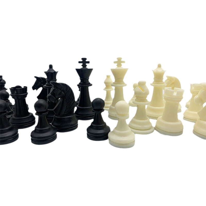 Plastic Chess Bulk Piece Guorong Wang Gao 95mm Medium Wang Gao 65mm Resin Material Paste Flannel