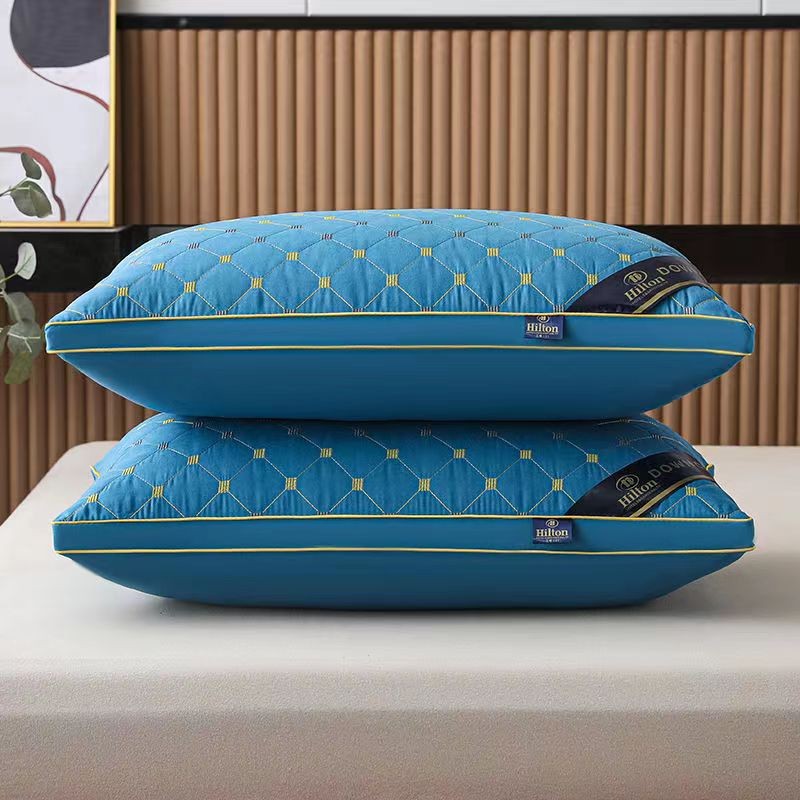 Picture of Hotel high and low pillow does not collapse manufacturers wholesale pillow core cervical pillow core student home home pillow pillow