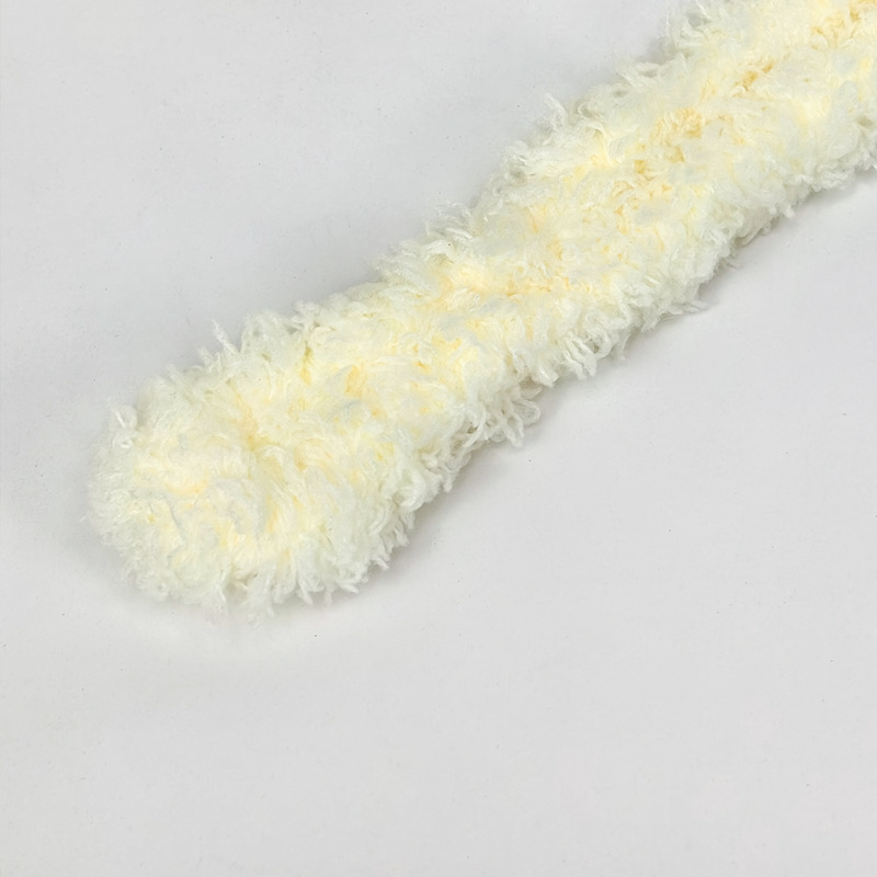 Picture of 15mm Coral Fleece Twist Stick Puppy Material Pack Accessories Encrypted Thickened Wool Strip Handmade DIY Plush Doll