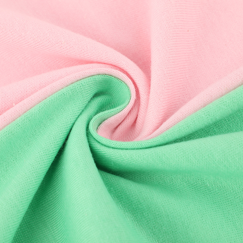 21 Pieces in Stock Combed Cotton Jersey Knitted Cotton Plain Single-Sided Jersey Cotton T-Shirt Fabric