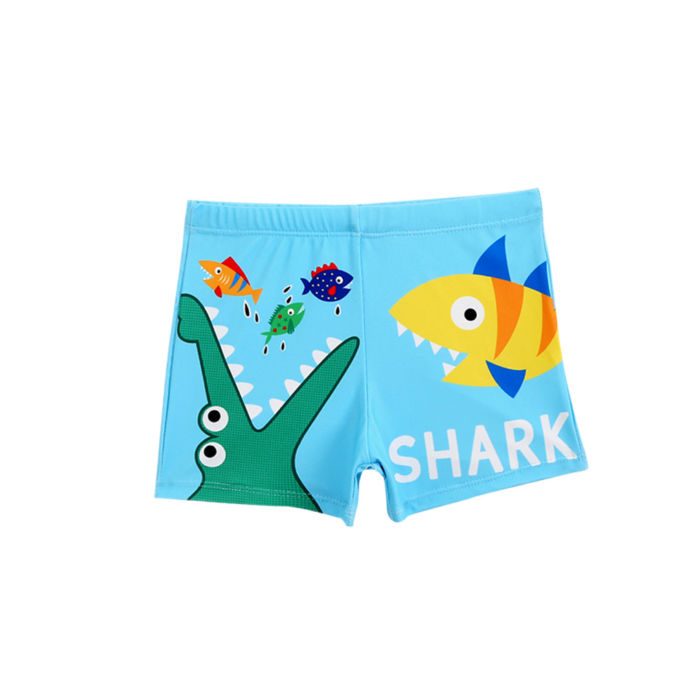 Picture of Cartoon boys swimsuit baby swimsuit good fabric boys small and medium-sized children swimming trunks a generation of children's swimming trunks