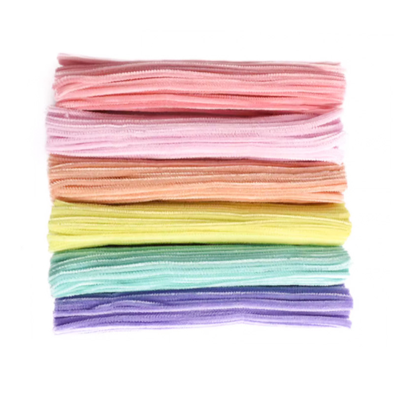 Picture of Colorful Macaron Hair Root Encryption Handmade Hair Root Twisting Stick DIY Kidsren's Toy Making Art Material Package