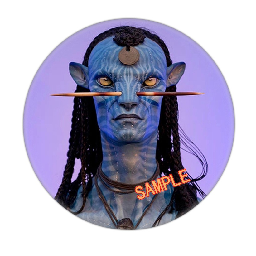 Picture of New Avatar 2 Movie Surrounding Badge Yum Tinplate Brooch 1-36
