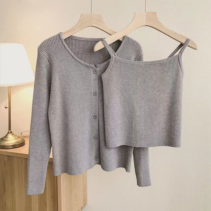 Picture of Spring and summer hot girl design strap underwear versatile outer wear top women's spring and autumn short fashion slimming slim fit clothing
